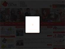 Tablet Screenshot of drtpetacna.gob.pe